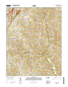 Vicksboro 2016 topographic map thumbnail