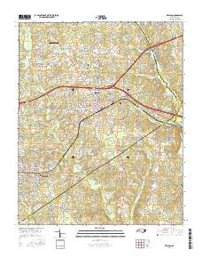 Zebulon 2016 topographic map thumbnail