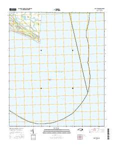 Cape Fear 2016 topographic map thumbnail