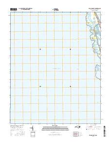 Pea Island OE W 2016 topographic map thumbnail
