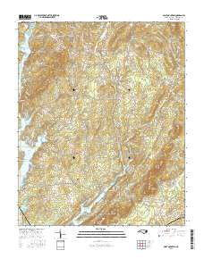 Grist Mountain 2016 topographic map thumbnail