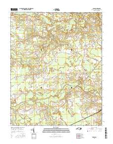 Union 2016 topographic map thumbnail