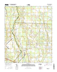 Wakulla 2016 topographic map thumbnail