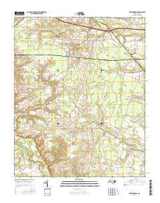 Walstonburg 2016 topographic map thumbnail