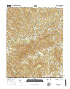 Warrensville 2016 topographic map thumbnail