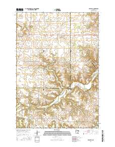 Miesville 2016 topographic map thumbnail