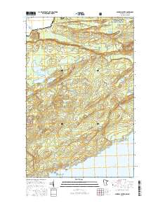 Mineral Center 2016 topographic map thumbnail