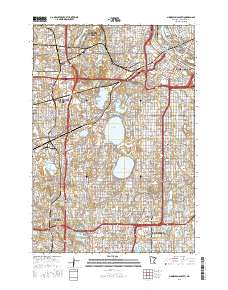 Minneapolis South 2016 topographic map thumbnail