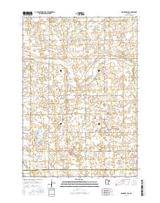 Minneota NW 2016 topographic map thumbnail