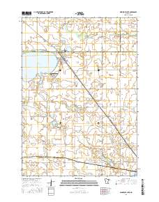 Minnesota Lake 2016 topographic map thumbnail