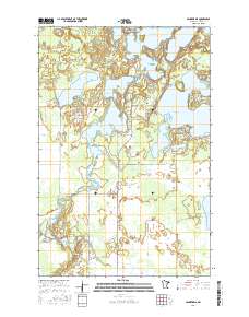 Minnewawa 2016 topographic map thumbnail