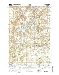 Mora South 2016 topographic map thumbnail