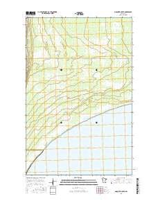 Mosquito Creek 2016 topographic map thumbnail
