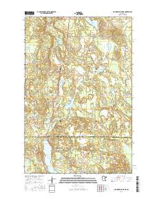 Mountain Ash Lake 2016 topographic map thumbnail
