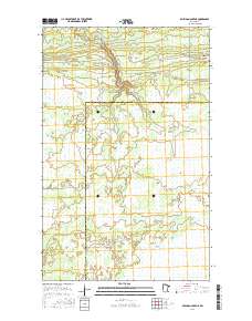 Mulligan Lake NE 2016 topographic map thumbnail