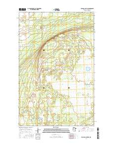 Mulligan Lake NW 2016 topographic map thumbnail