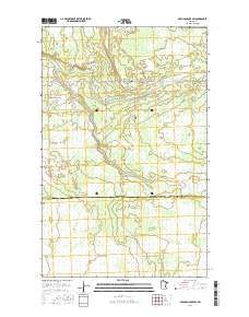 Mulligan Lake SW 2016 topographic map thumbnail