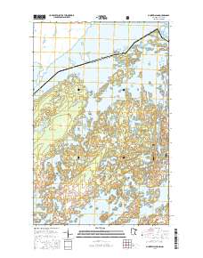 Munker Island 2016 topographic map thumbnail