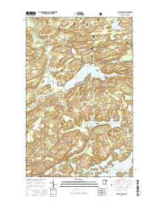 Myrtle Lake 2016 topographic map thumbnail
