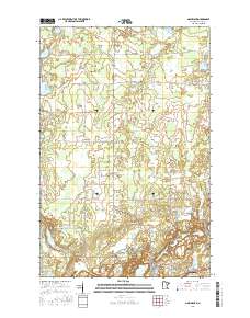 Nashwauk 2016 topographic map thumbnail