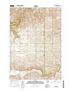 Nerstrand 2016 topographic map thumbnail
