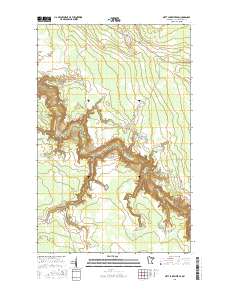Nett Lake River SE 2016 topographic map thumbnail