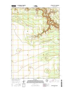Nett Lake River SW 2016 topographic map thumbnail