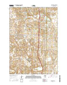 New Market 2016 topographic map thumbnail