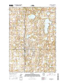 New Prague 2016 topographic map thumbnail