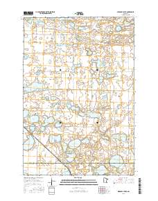 Niemackl Lakes 2016 topographic map thumbnail