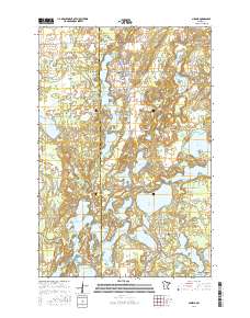 Nisswa 2016 topographic map thumbnail