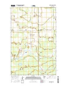 Norman Lake 2016 topographic map thumbnail
