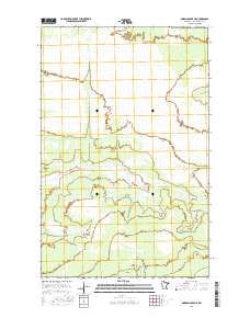 Norman Lake NE 2016 topographic map thumbnail