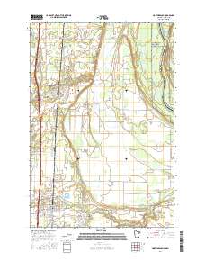 North Branch 2016 topographic map thumbnail