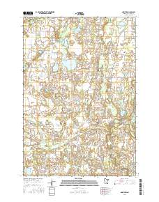 Nowthen 2016 topographic map thumbnail