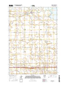 Okabena 2016 topographic map thumbnail