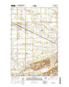 Oklee 2016 topographic map thumbnail