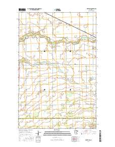 Oklee SW 2016 topographic map thumbnail