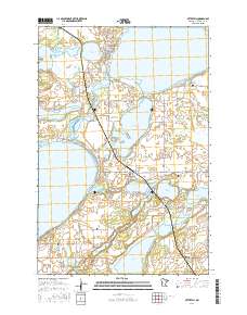 Ottertail 2016 topographic map thumbnail