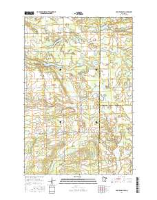 Park Rapids SW 2016 topographic map thumbnail