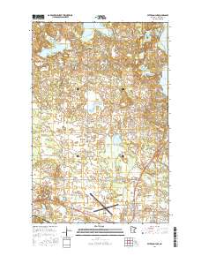 Peterson Lake 2016 topographic map thumbnail
