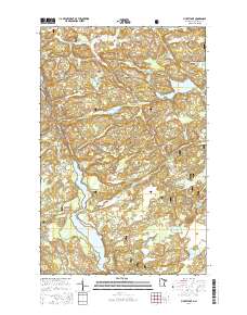 Picket Lake 2016 topographic map thumbnail
