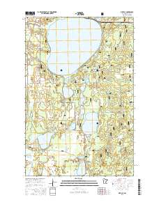 Pike Bay 2016 topographic map thumbnail
