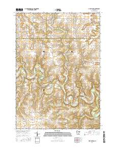 Pilot Mound 2016 topographic map thumbnail