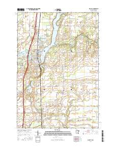 Pine City 2016 topographic map thumbnail