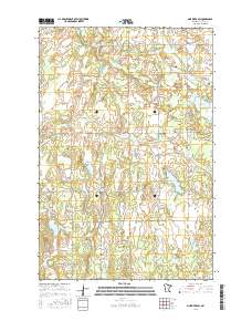 Pine River SW 2016 topographic map thumbnail