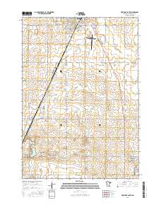 Pipestone South 2016 topographic map thumbnail