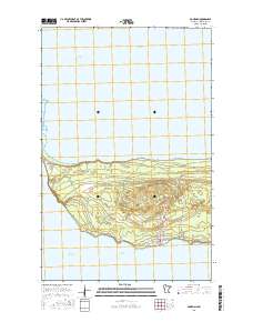 Ponemah 2016 topographic map thumbnail
