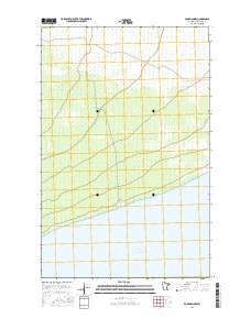 Ponemah NW 2016 topographic map thumbnail