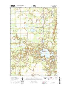 Prairie Lake 2016 topographic map thumbnail